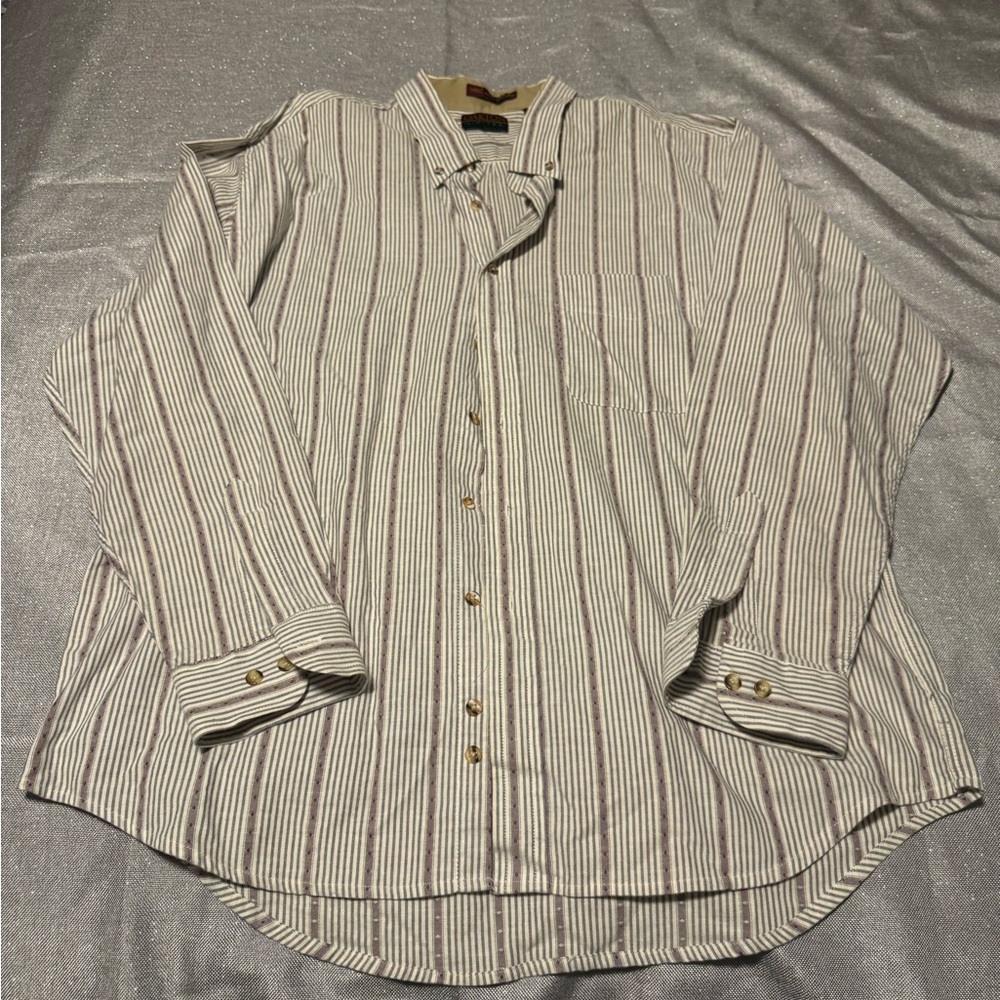 Oakton Limited Vintage Striped Men's Shirt